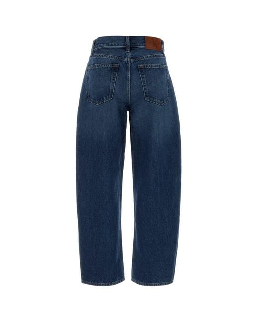 Calvin Klein Blue Relaxed Barrel Jean Juliu