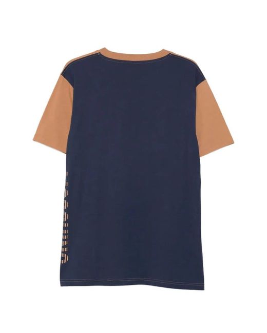 Moschino Couture Brown Moschino Crew-Neck T-Shirt for men