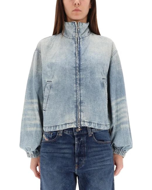 DIESEL Blue Deflowyes Jacket
