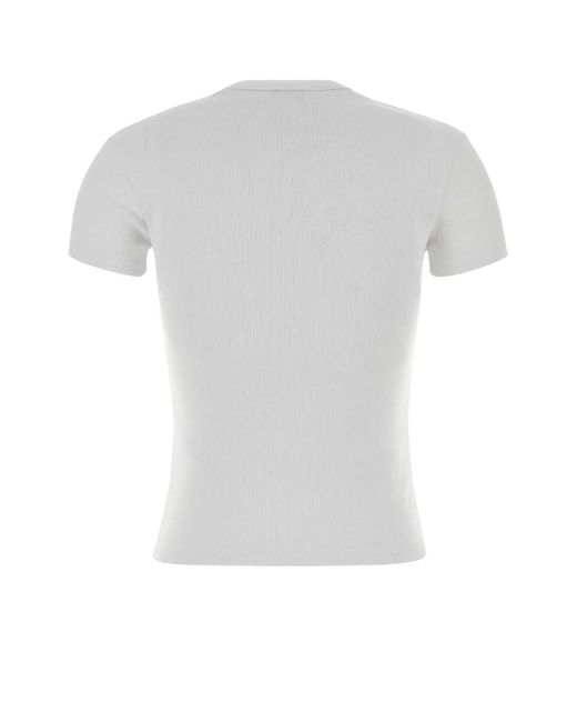 Off-White c/o Virgil Abloh White Off Off Stamp Rib Basic Tee