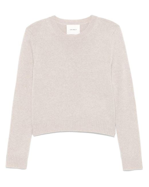 Lisa Yang White Mable Sweater