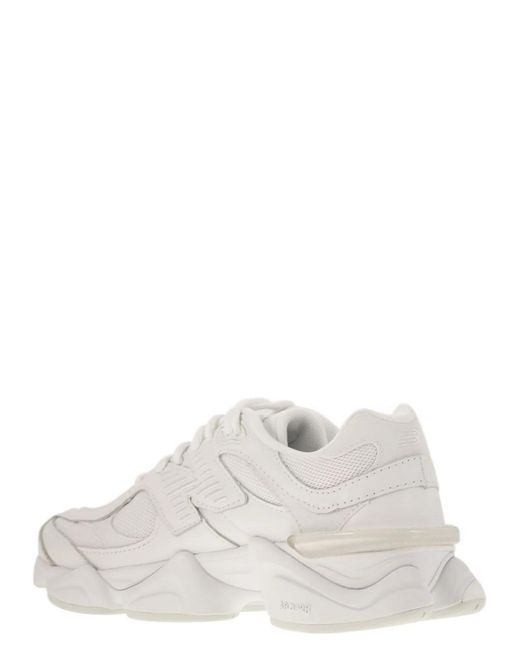 New Balance White 9060
