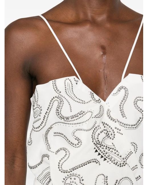 IRO White Olympe Top