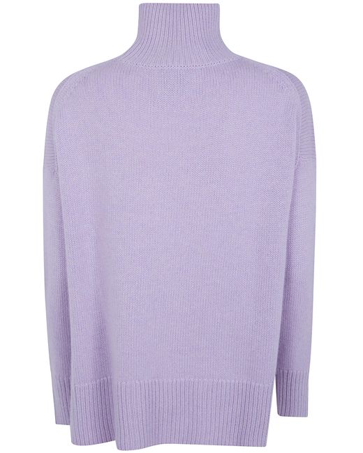 Kujten Purple "Ulla" Turtle Neck