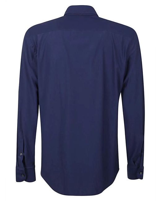 Sonrisa Blue Long-Sleeves Shirt for men