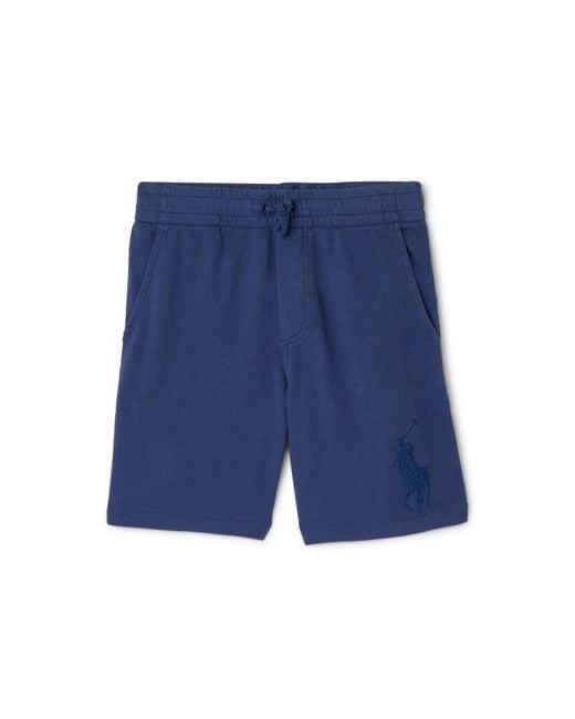 Polo Ralph Lauren Blue Short "Athletic"