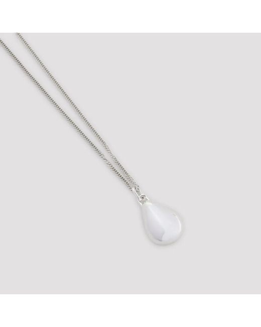 Phoebe Philo White Pebble Necklace