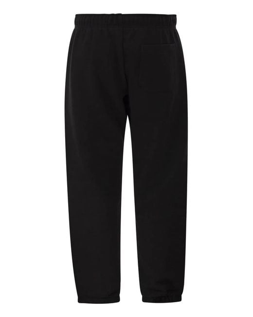 Carhartt Black Sweat Joggers With Embroidered Logo