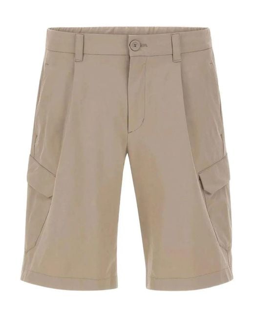 Herno Natural Cargo Functional Bermudas for men