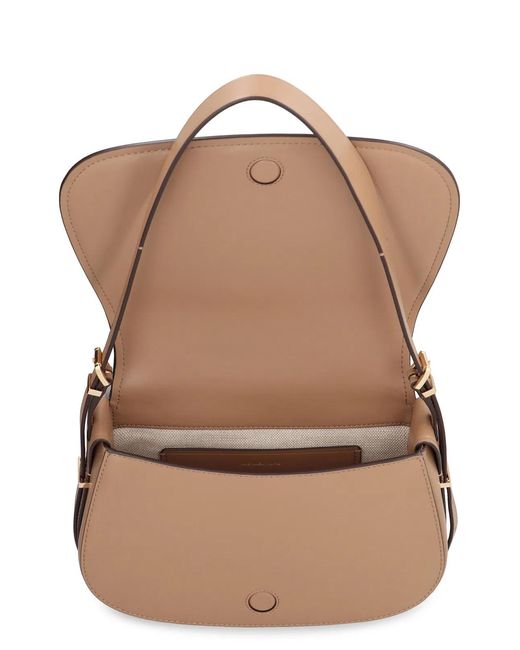 MICHAEL Michael Kors Brown Lydia Medium Flap Messenger Bag