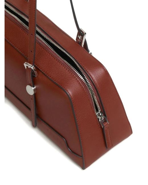 Marni Red E/W Duffle Bag