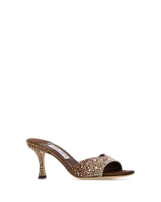 Jimmy Choo Brown Skye 70