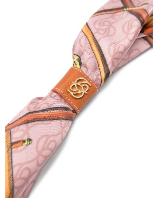 Drole de Monsieur Pink "Cannes" Foulard for men