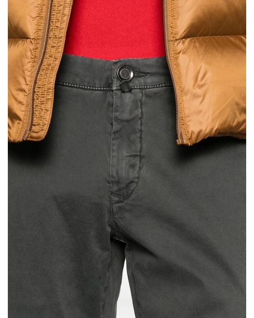 Jacob Cohen Gray Gunmetal Cotton Elastane Pants for men