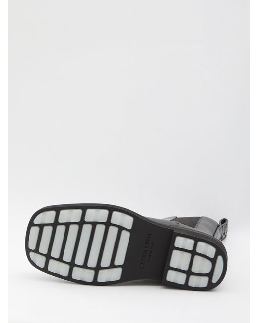 Bottega Veneta Black Calfskin Ben Chelsea Boot