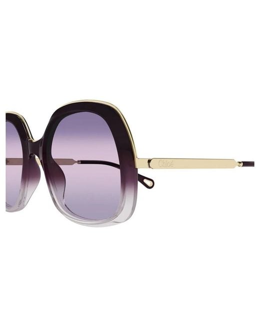 Chloé Purple Ch0327S 004