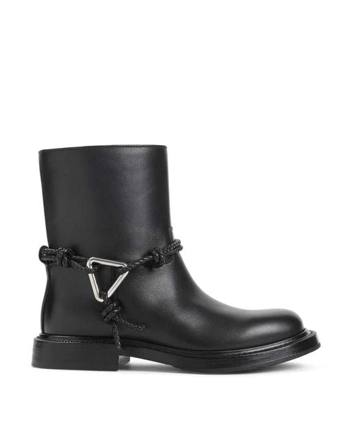 Bottega Veneta Black James Ankle Boot