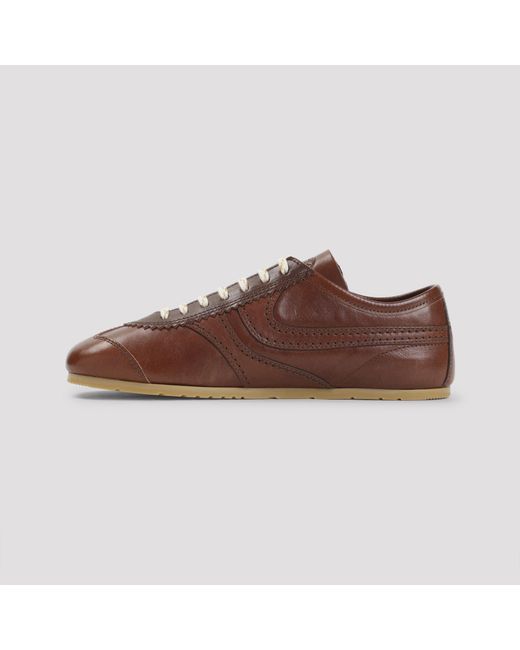 Dries Van Noten Brown Sneakers