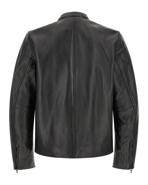 DIESEL Black 'L-Tad-Wrd' Jacket for men
