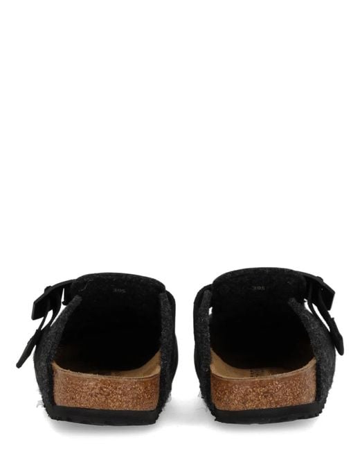Birkenstock Black Sandalwood "Boston Nova"