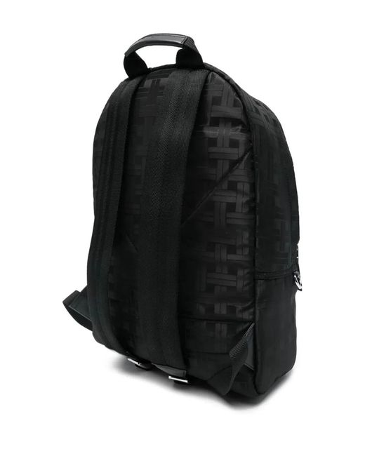 KENZO Black Backpack Walls for men