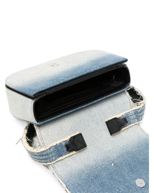 DIESEL Blue 1Dr Leather Shoulder Bag