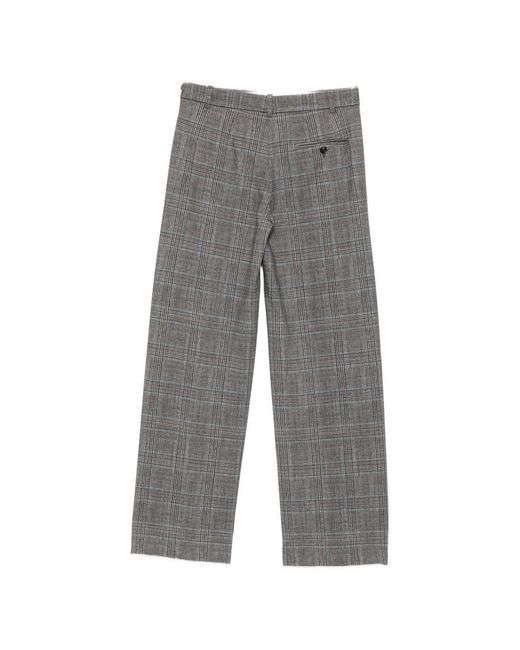 Circolo 1901 Gray Cotton Trousers