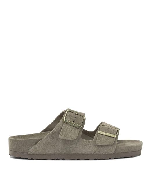 Birkenstock Gray "Arizona Exquisite" Sandals