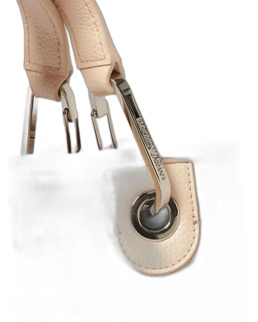 Emporio Armani Natural Myea Xsmall Shopping Bag