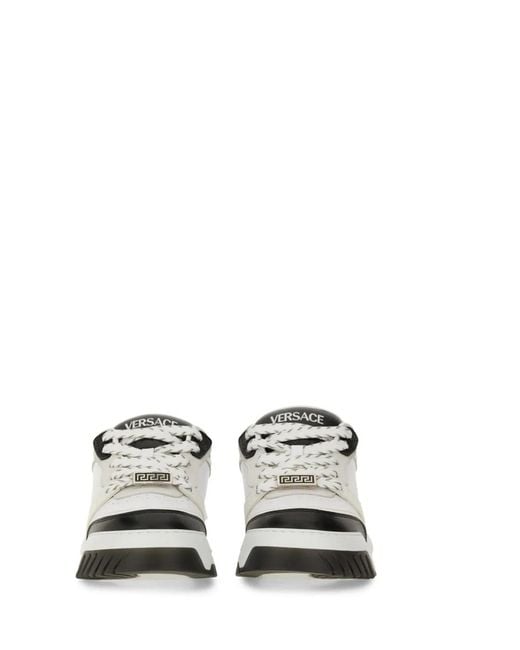 Versace White "Odyssey" Sneaker for men