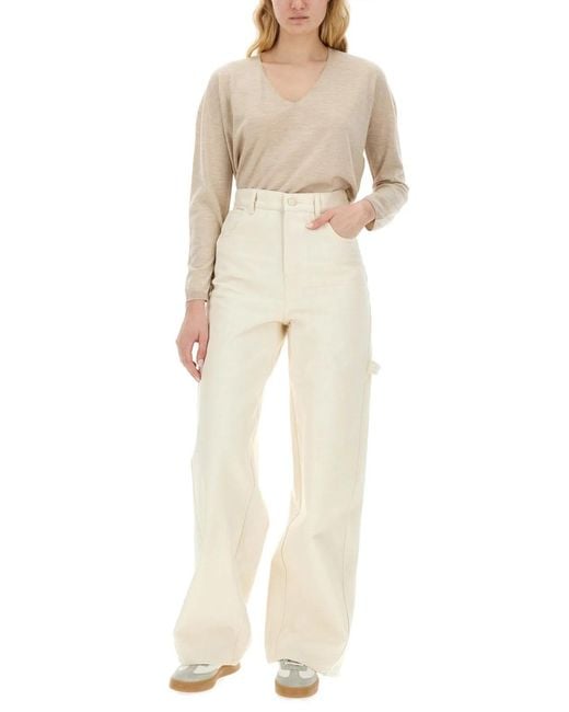 Max Mara Natural Wide Pants