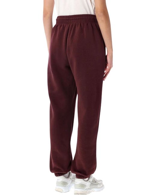 Nike Red Phoenix Fleece High Waist Sweatpants