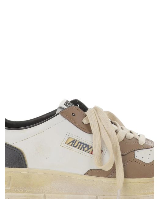 Autry White Sup Wint Low for men