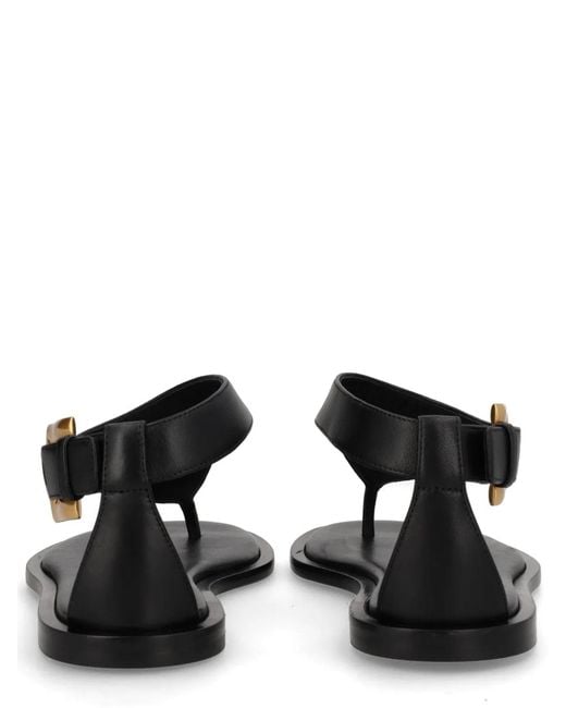 Balmain Black Sandal Anthem for men