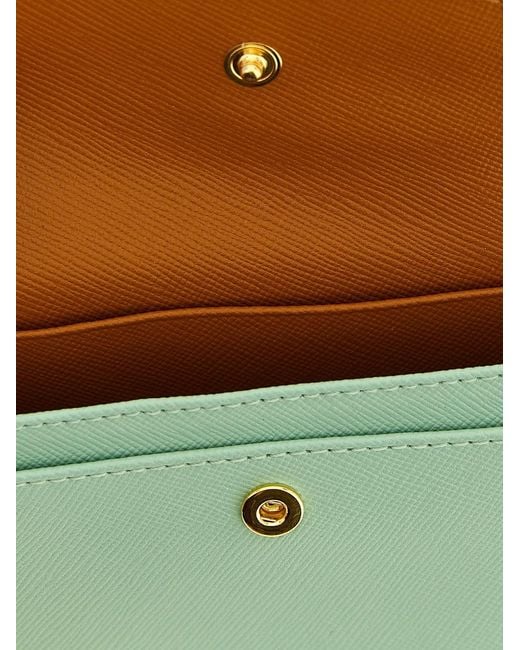 Marni Orange Logo Business Card Holder