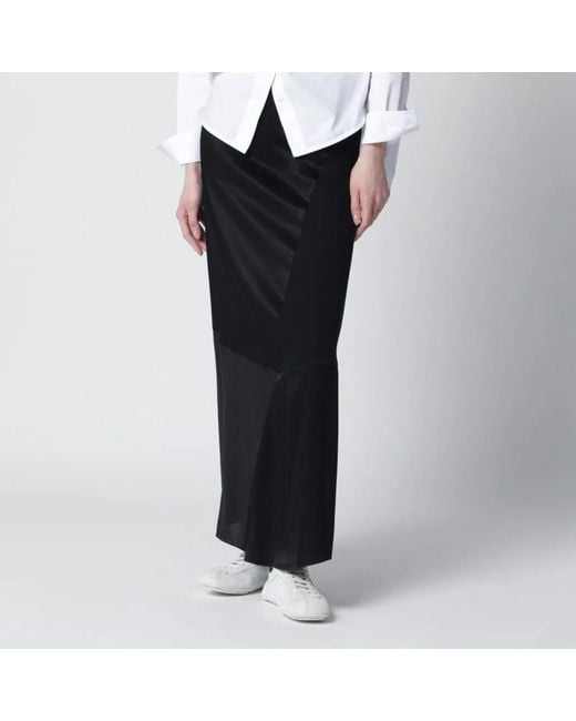 6397 Black Patchwork Skirt