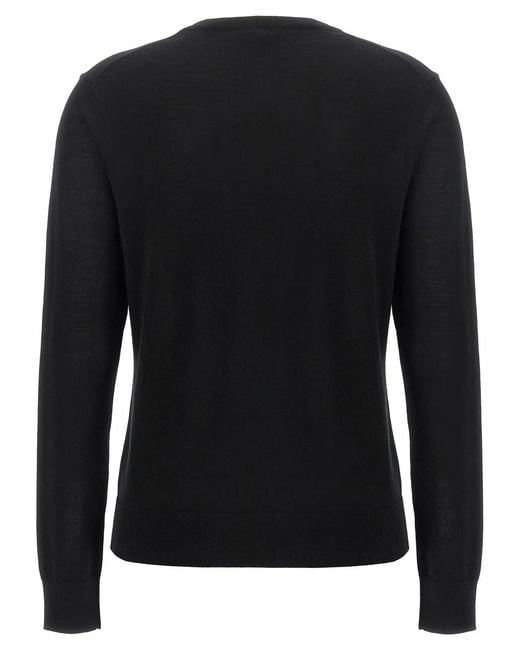 Theory Black Basic Sweater