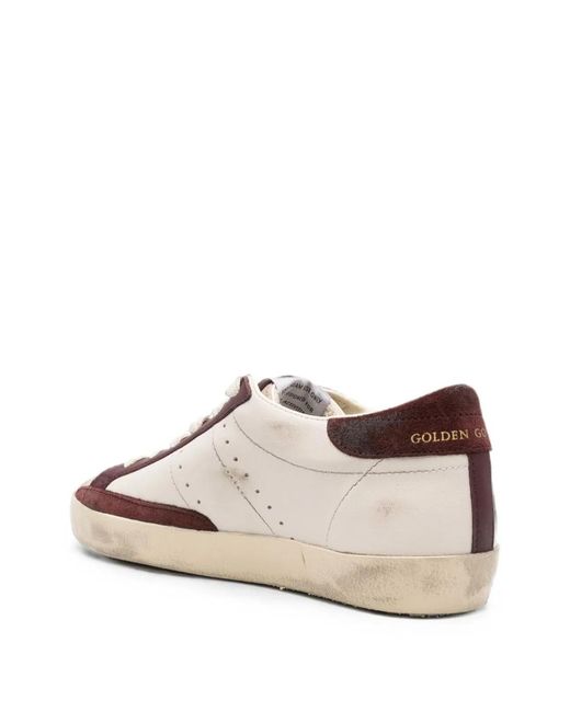 Golden Goose Deluxe Brand Natural Butter Superstar Sneakers