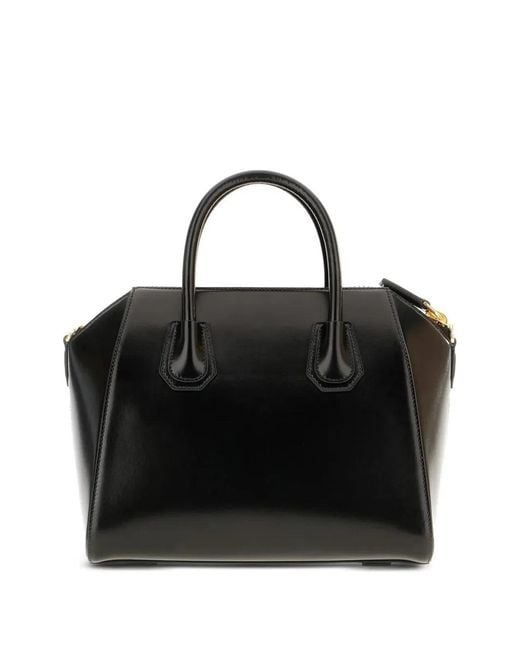 Givenchy Black Antigona Calfskin Tote Bag With Handle
