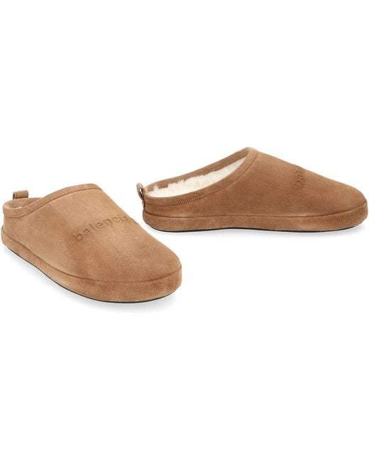 Balenciaga Brown Slipper Shoe Alaska