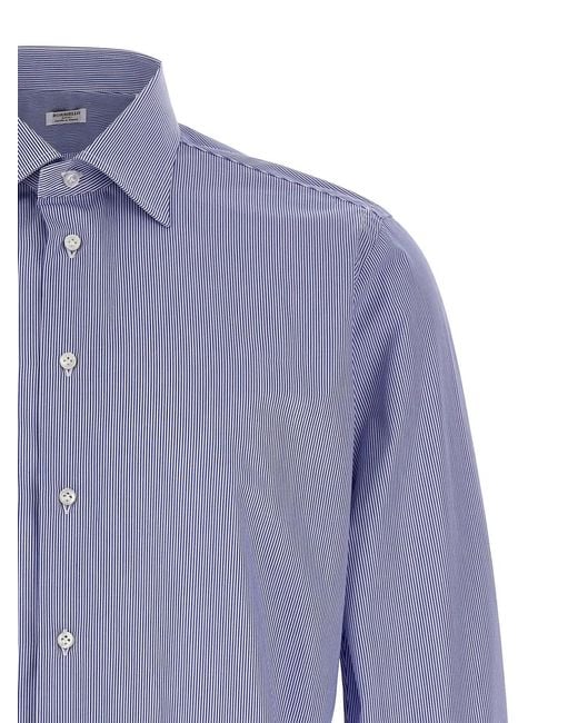 Borriello Blue 'Spaccanapoli' Shirt for men