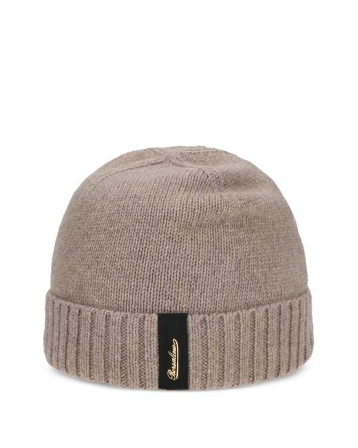 Borsalino Gray City Cashmere Beanie
