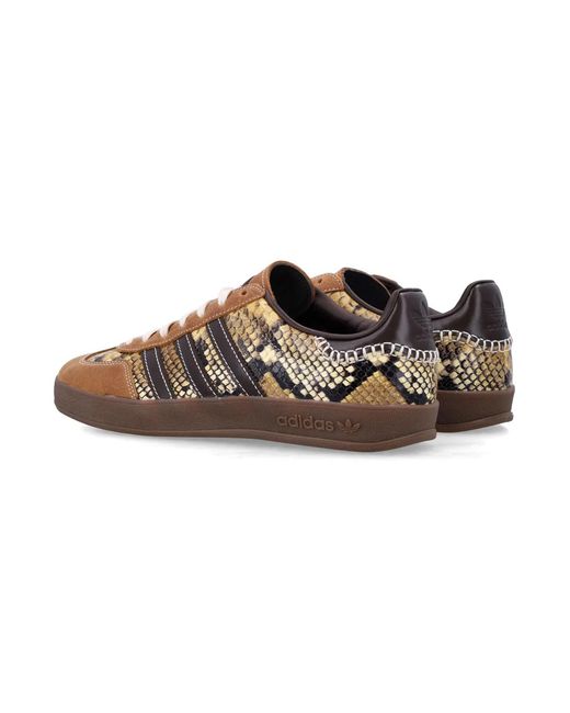 Adidas Brown Adidas Originals Wales Bonner Gazelle Snake Shoes