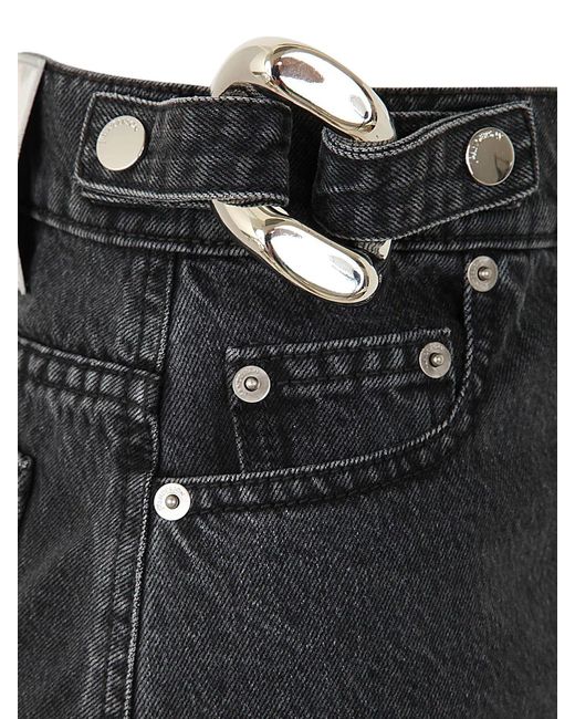 J.W. Anderson Black Chain Link Skirt