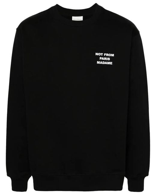 Drole de Monsieur Black "Le Sweatshirt Slogan" Sweatshirt for men