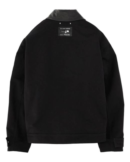 Golden Goose Deluxe Brand Black Bomber Jacket for men