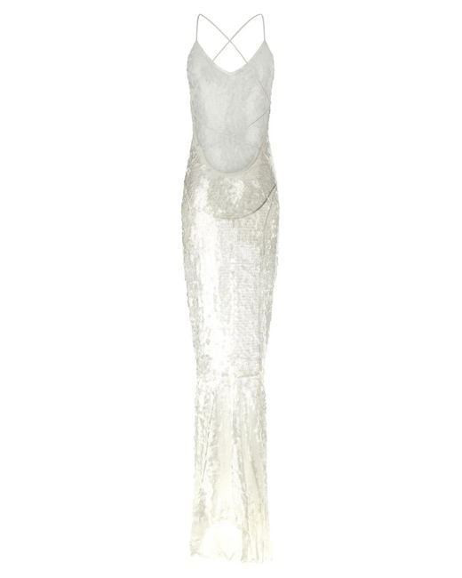 Norma Kamali White 'Fara' Dress