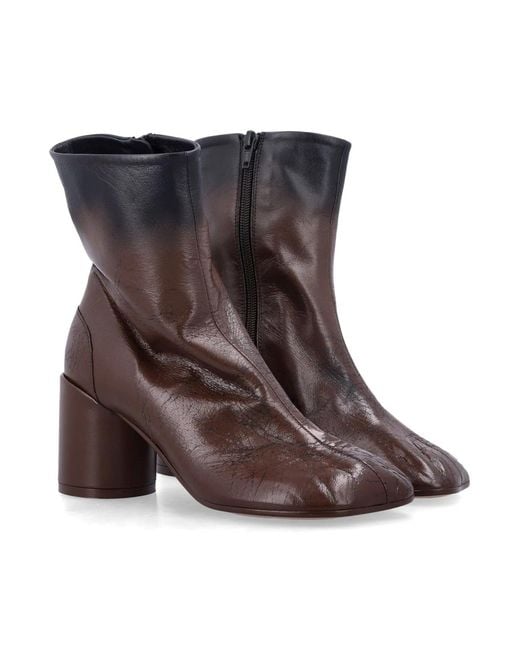MM6 by Maison Margiela Brown Boots