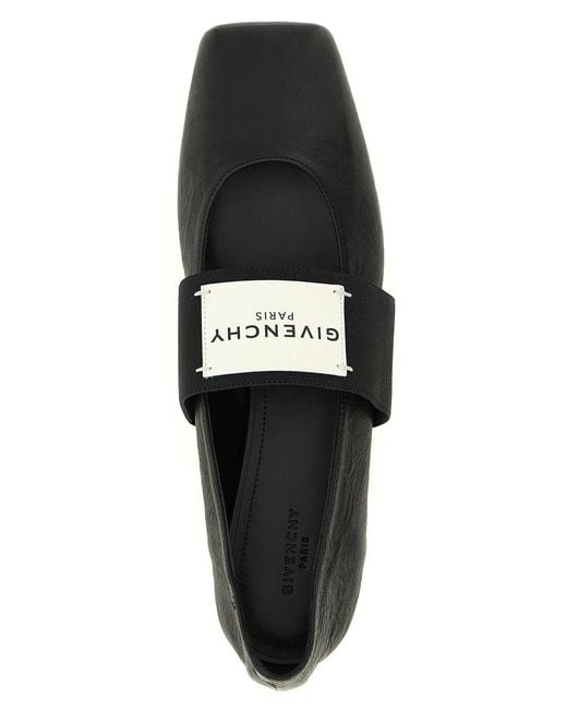 Givenchy Black Flat Shoes