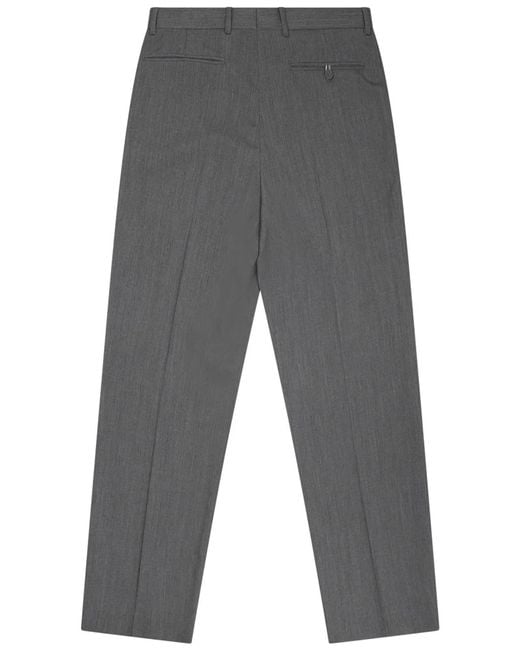 Dior Gray Dior Tailored Pants for men